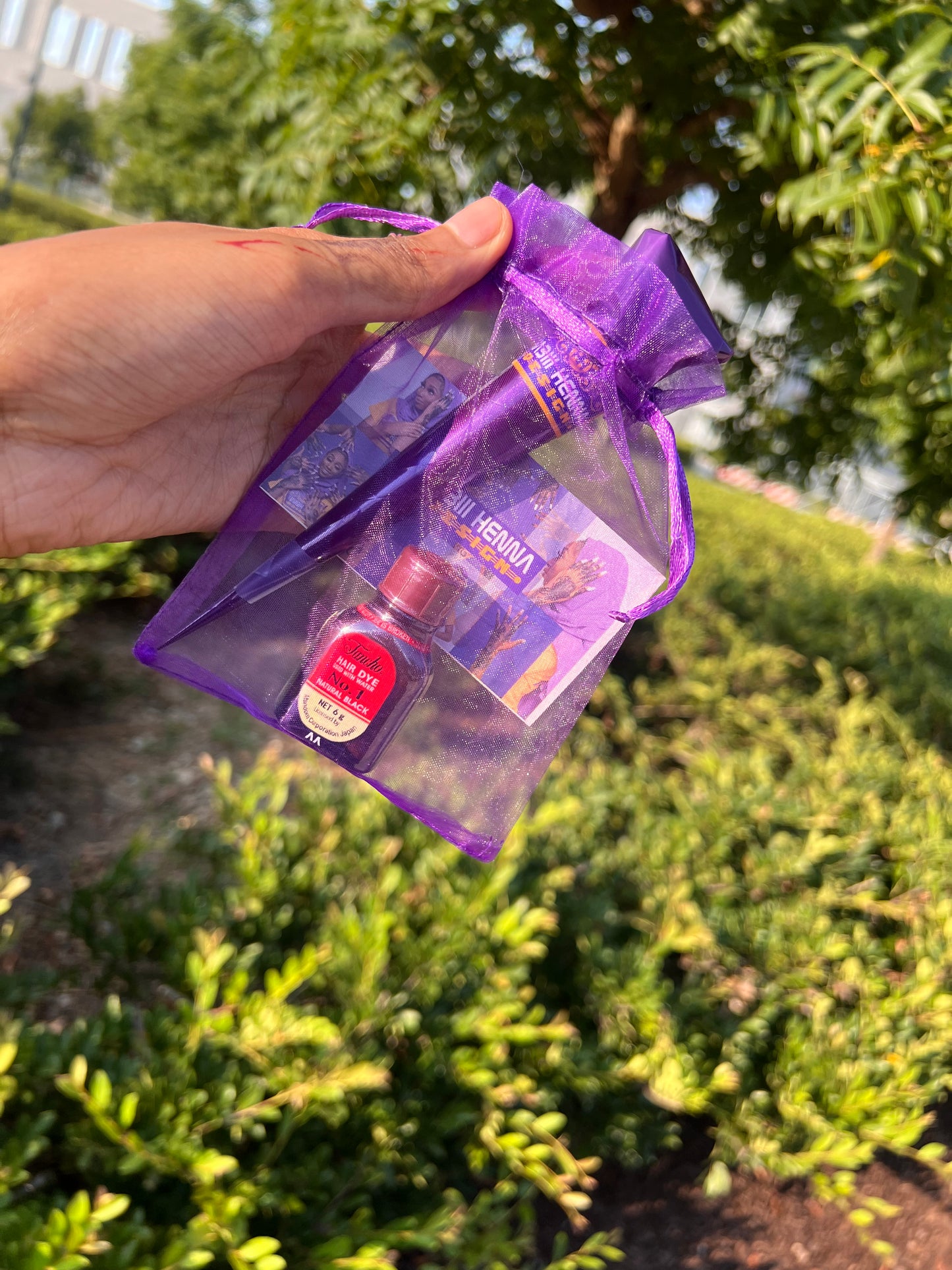 Combo Of Black & Red Henna